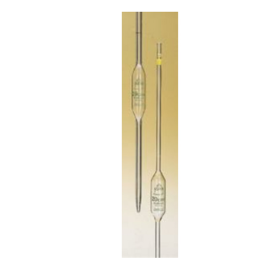 PIPETTE JAUGEE EN VERRE – Image 2